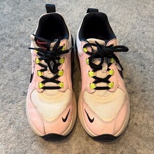 Nike Pink, Black & Green Sneakers